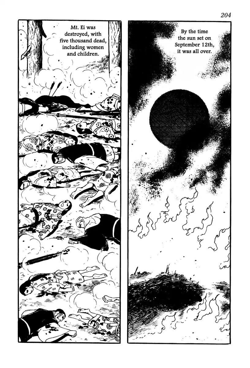 Takeda Shingen (YOKOYAMA Mitsuteru) Chapter 78 page 20 - Chapter 78: The Ruination of Mt. Ei