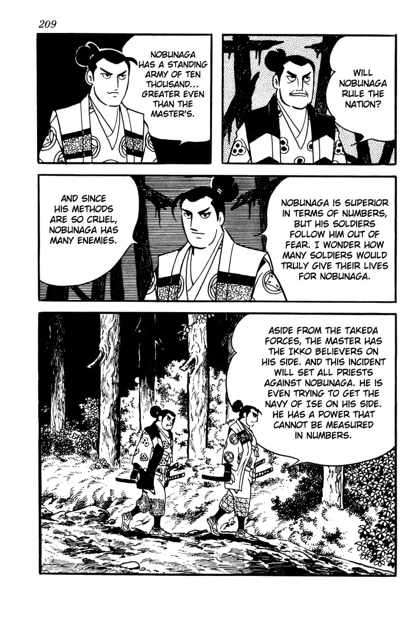 Takeda Shingen (YOKOYAMA Mitsuteru) Chapter 78 page 25 - Chapter 78: The Ruination of Mt. Ei