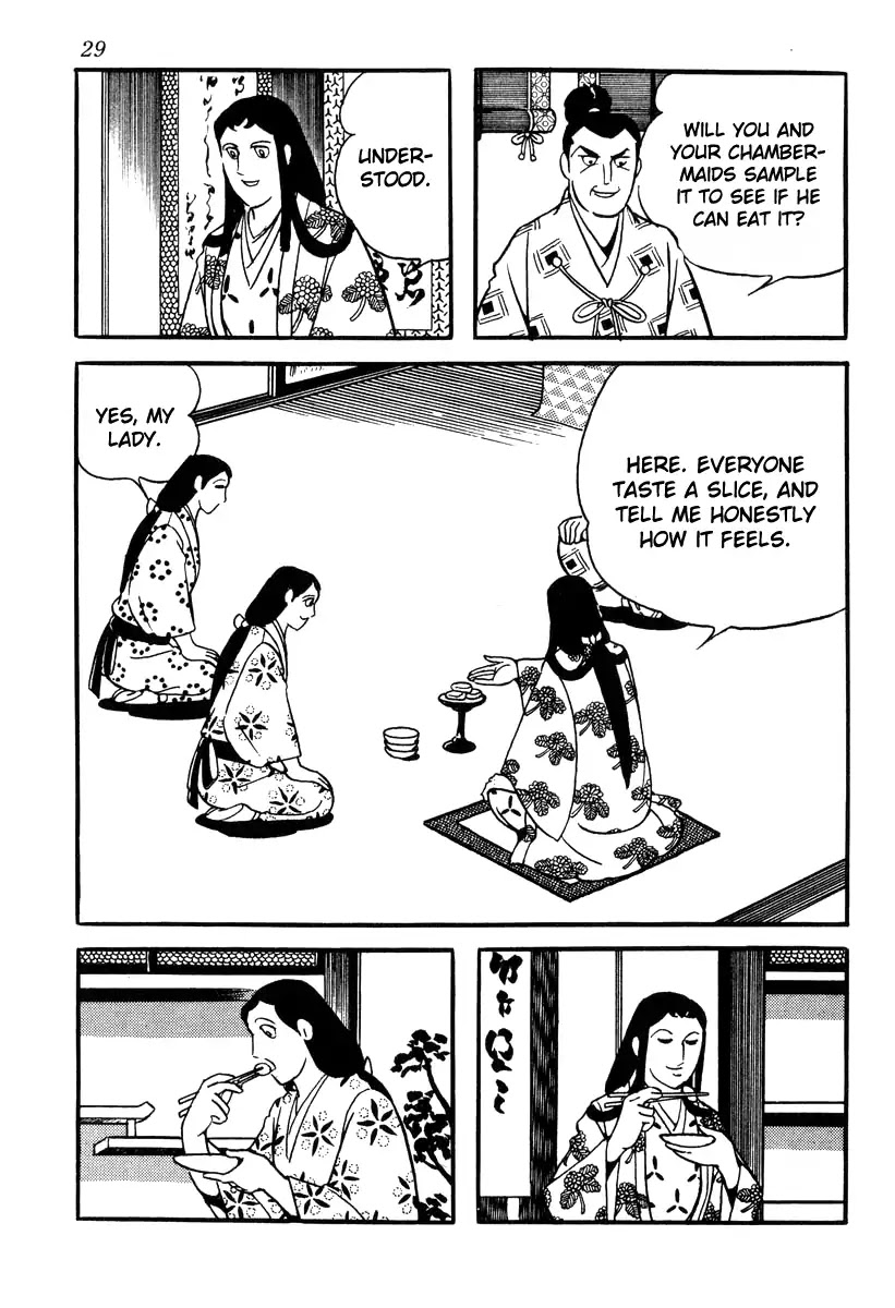 Takeda Shingen (YOKOYAMA Mitsuteru) Chapter 80 page 32 - Chapter 80: Chestnut Rice Cakes of Inner Hida