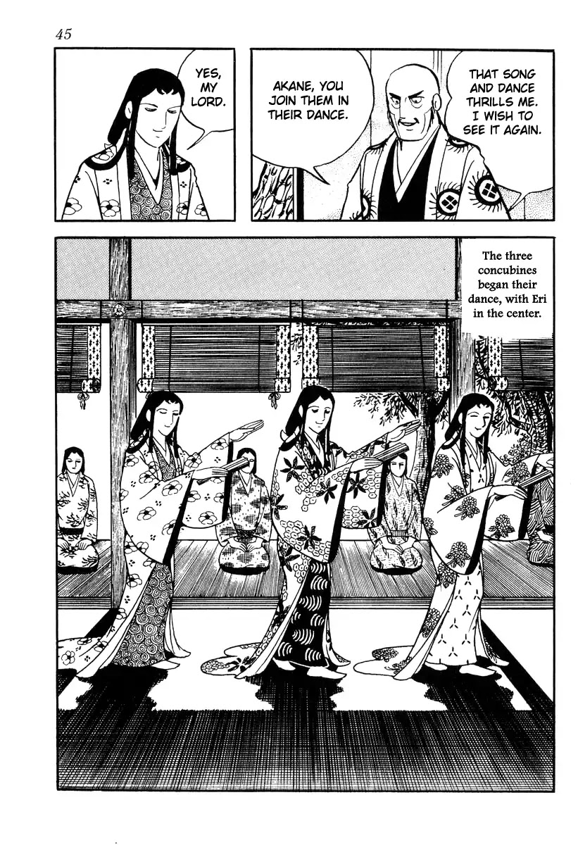 Takeda Shingen (YOKOYAMA Mitsuteru) Chapter 81 page 15 - Chapter 81: Dance of the Three Ladies