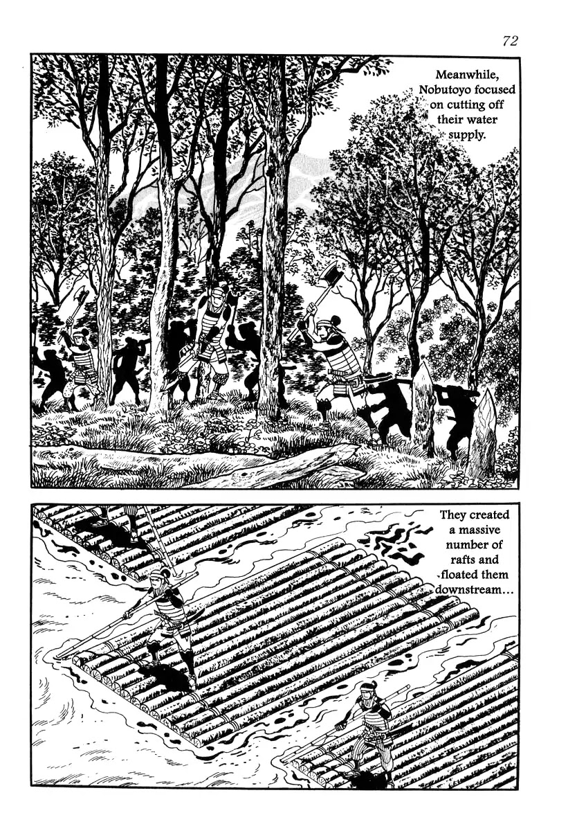 Takeda Shingen (YOKOYAMA Mitsuteru) Chapter 82 page 14 - Chapter 82: The Siege Of Futamata Castle