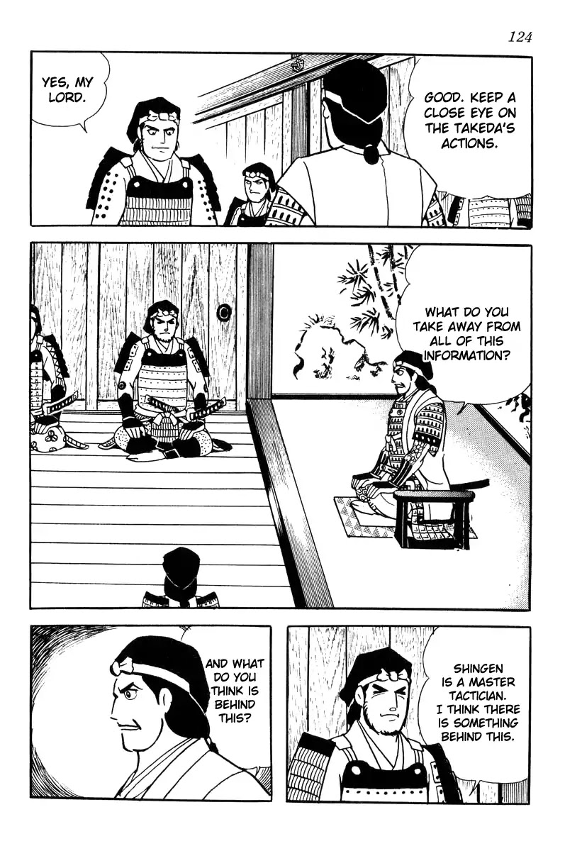 Takeda Shingen (YOKOYAMA Mitsuteru) Chapter 84 page 14 - Chapter 84: Against Time