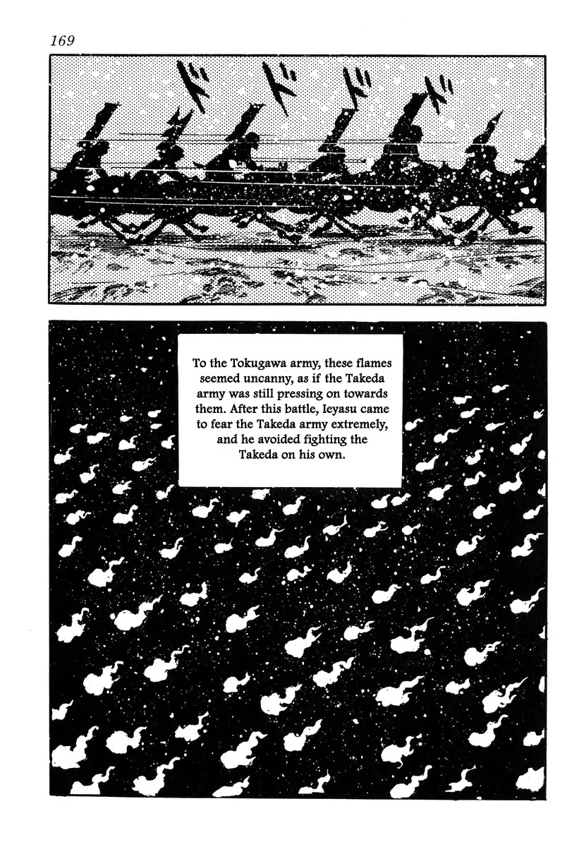 Takeda Shingen (YOKOYAMA Mitsuteru) Chapter 85 page 37 - Chapter 85: The Battle of Mikatagahara