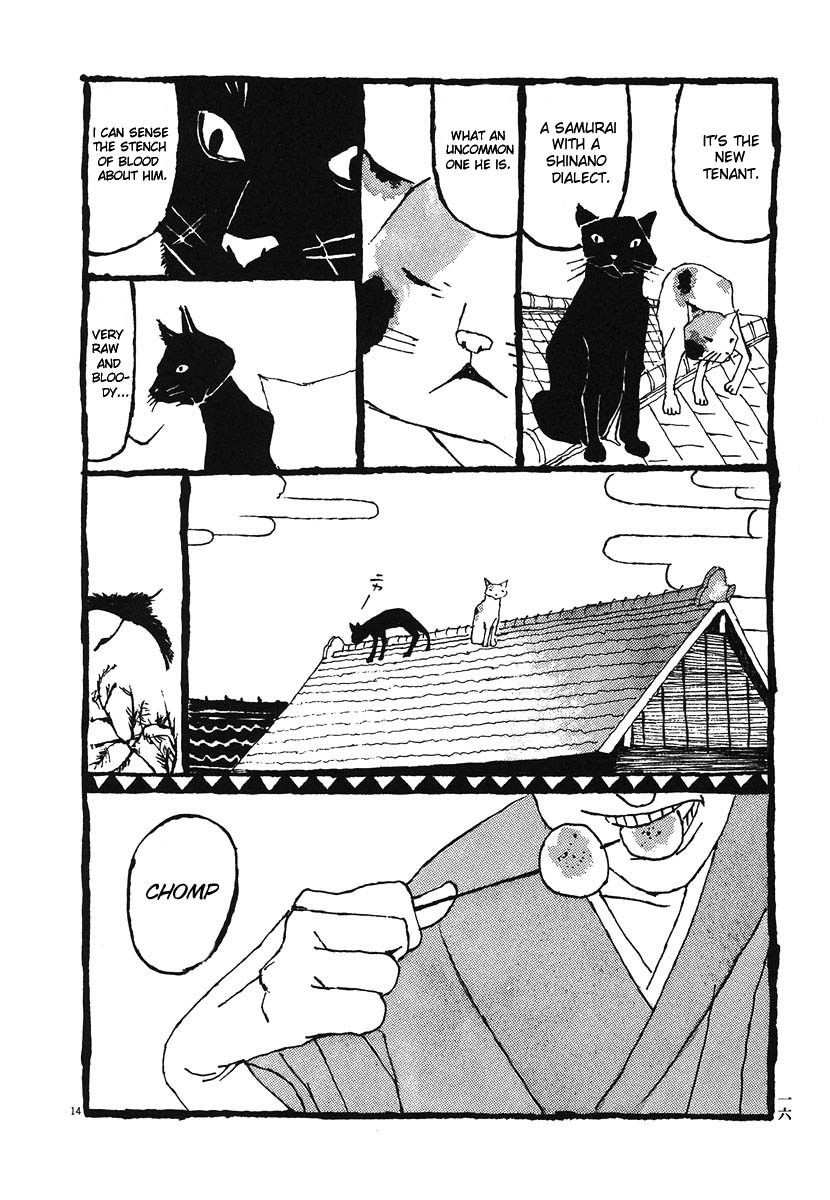 Takemitsu Zamurai Chapter 1 page 19 - Chapter 1: The Cat Says that the Stench of Blood Surrounds that Man.