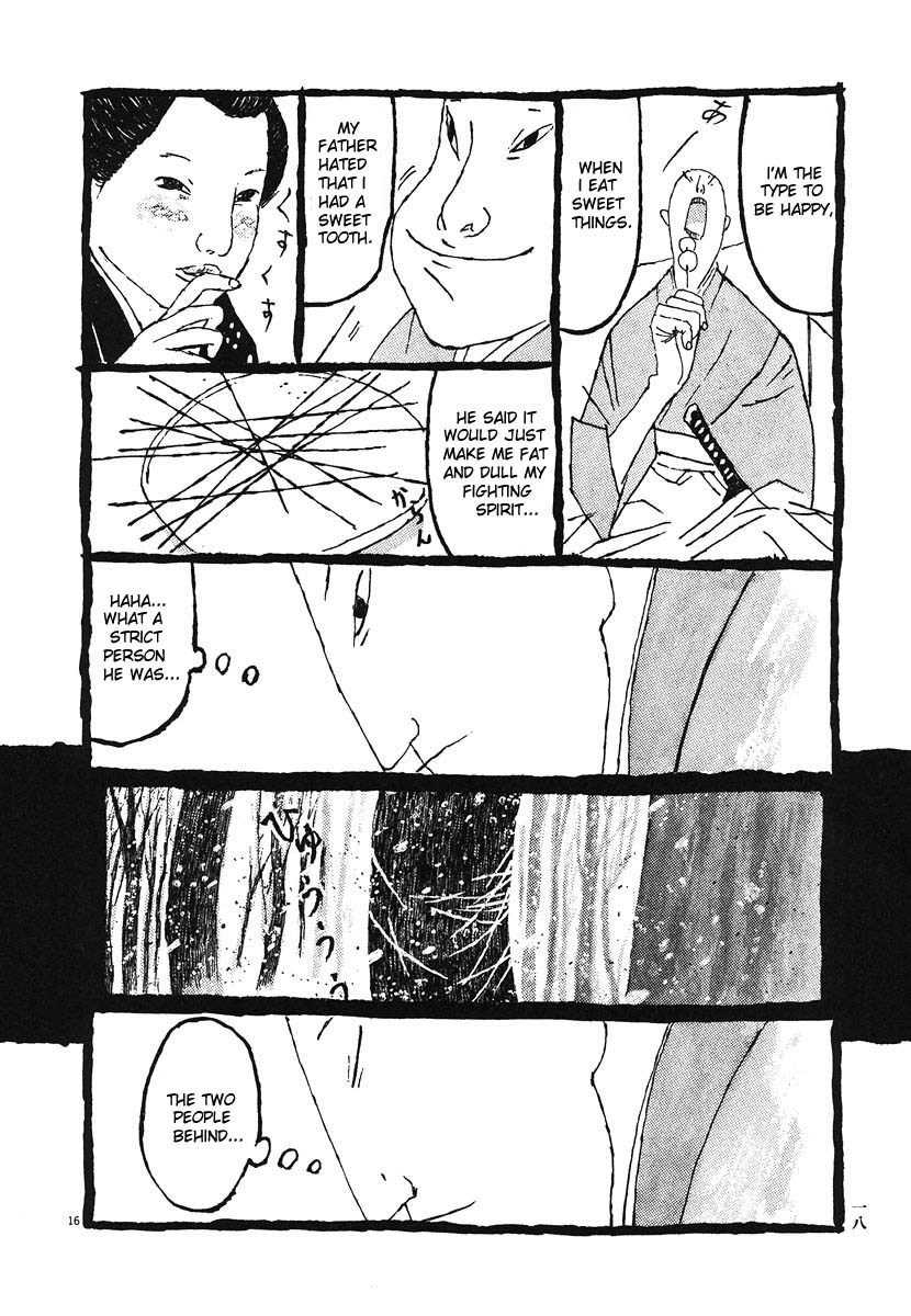 Takemitsu Zamurai Chapter 1 page 21 - Chapter 1: The Cat Says that the Stench of Blood Surrounds that Man.