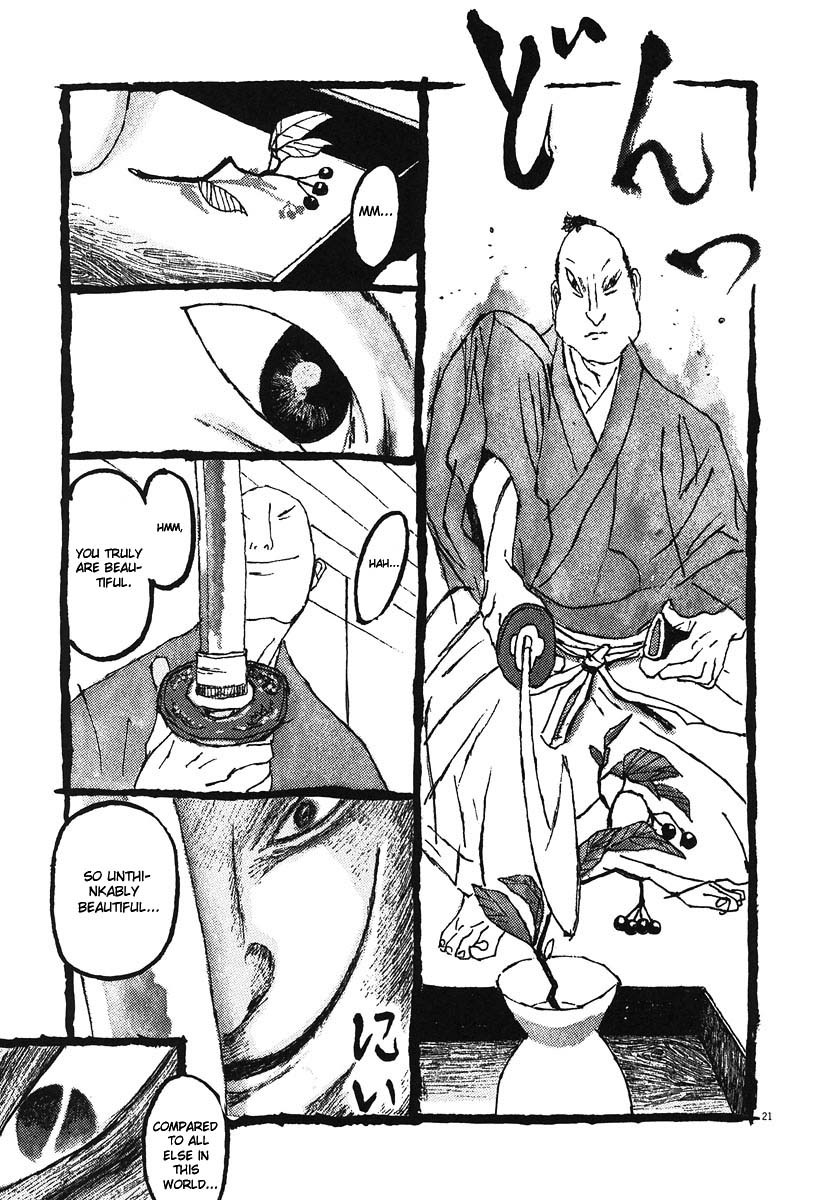 Takemitsu Zamurai Chapter 1 page 26 - Chapter 1: The Cat Says that the Stench of Blood Surrounds that Man.