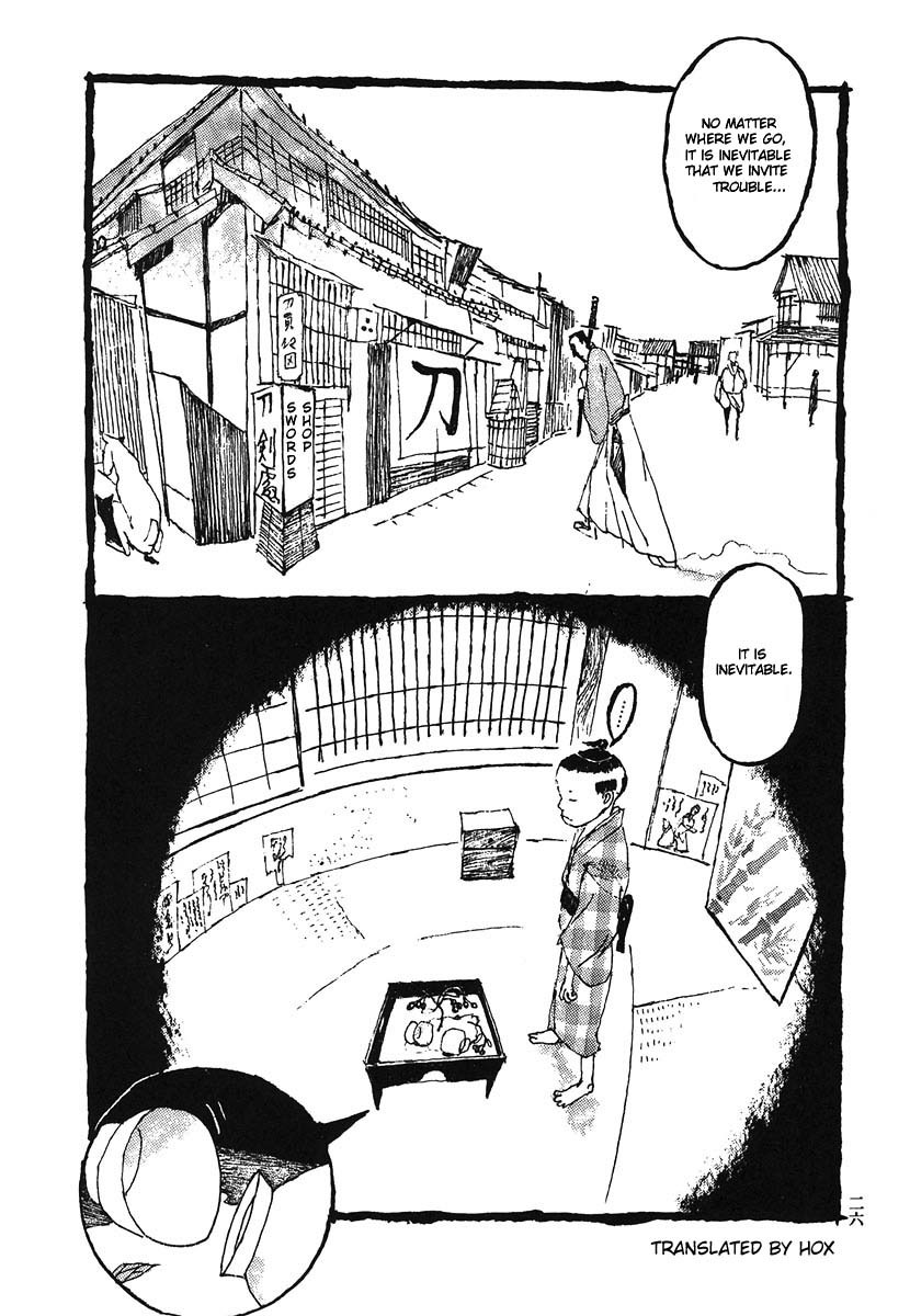 Takemitsu Zamurai Chapter 1 page 29 - Chapter 1: The Cat Says that the Stench of Blood Surrounds that Man.