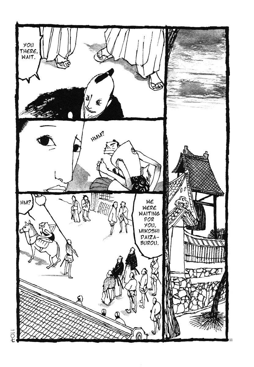 Takemitsu Zamurai Chapter 10.5 page 11 - Chapter 10.5: Bonus: The Spear Handler Genji