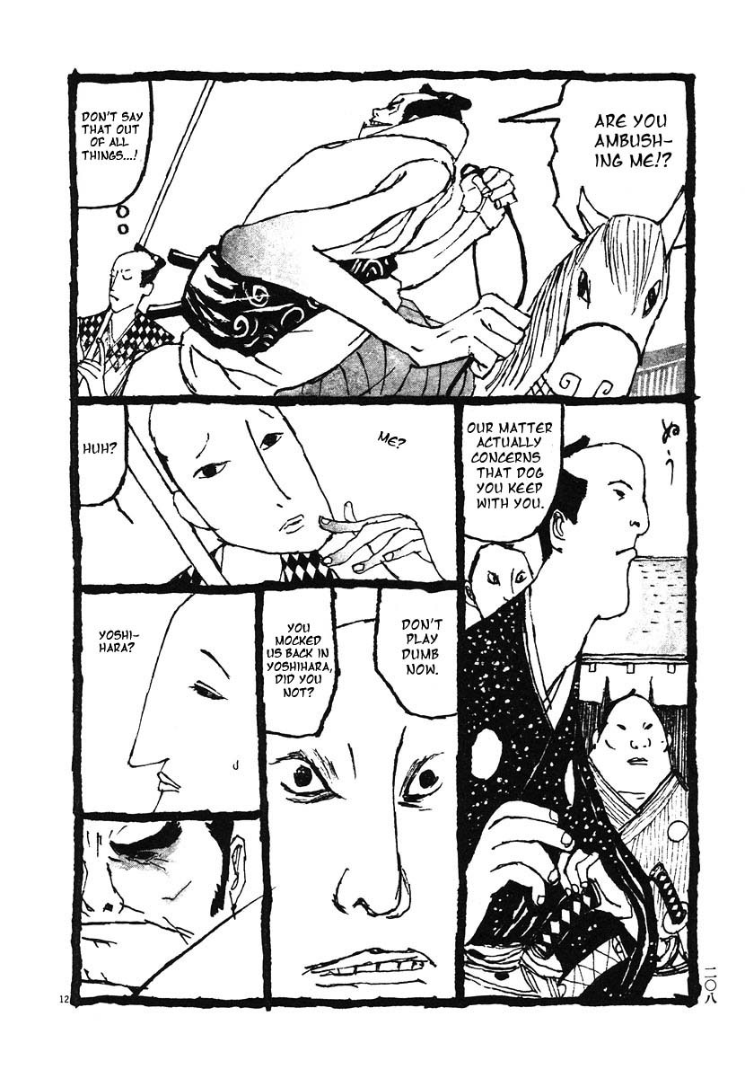 Takemitsu Zamurai Chapter 10.5 page 12 - Chapter 10.5: Bonus: The Spear Handler Genji