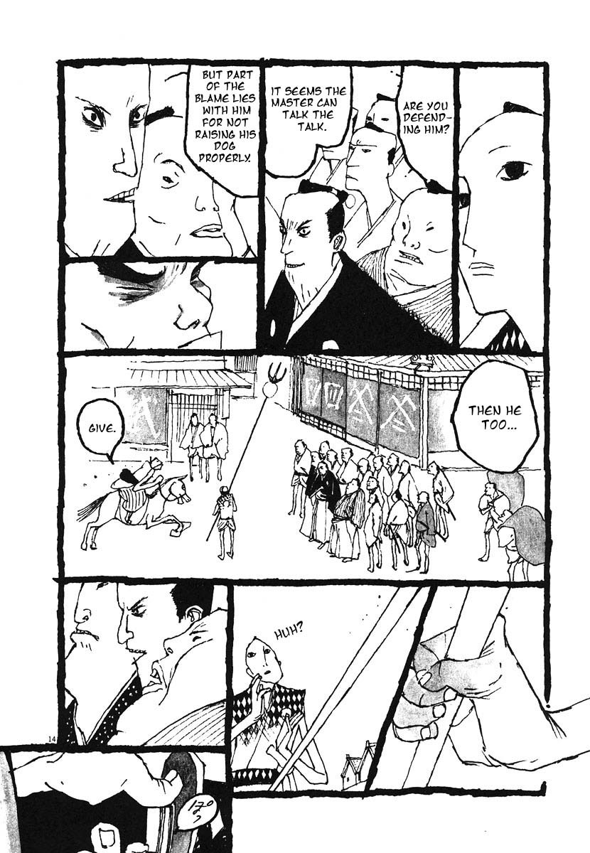 Takemitsu Zamurai Chapter 10.5 page 14 - Chapter 10.5: Bonus: The Spear Handler Genji