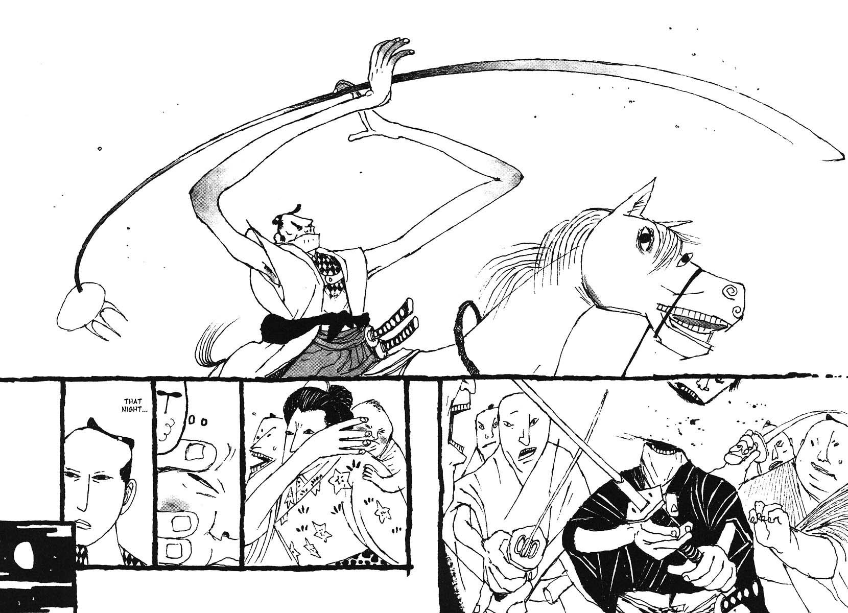 Takemitsu Zamurai Chapter 10.5 page 16 - Chapter 10.5: Bonus: The Spear Handler Genji