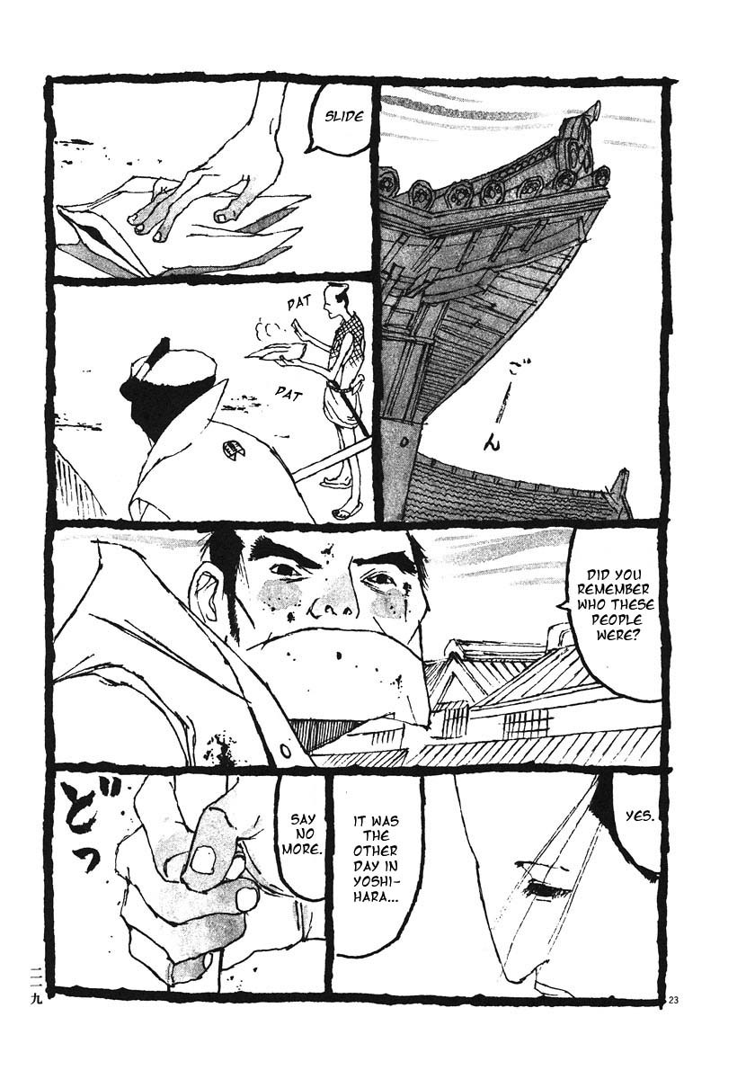 Takemitsu Zamurai Chapter 10.5 page 22 - Chapter 10.5: Bonus: The Spear Handler Genji