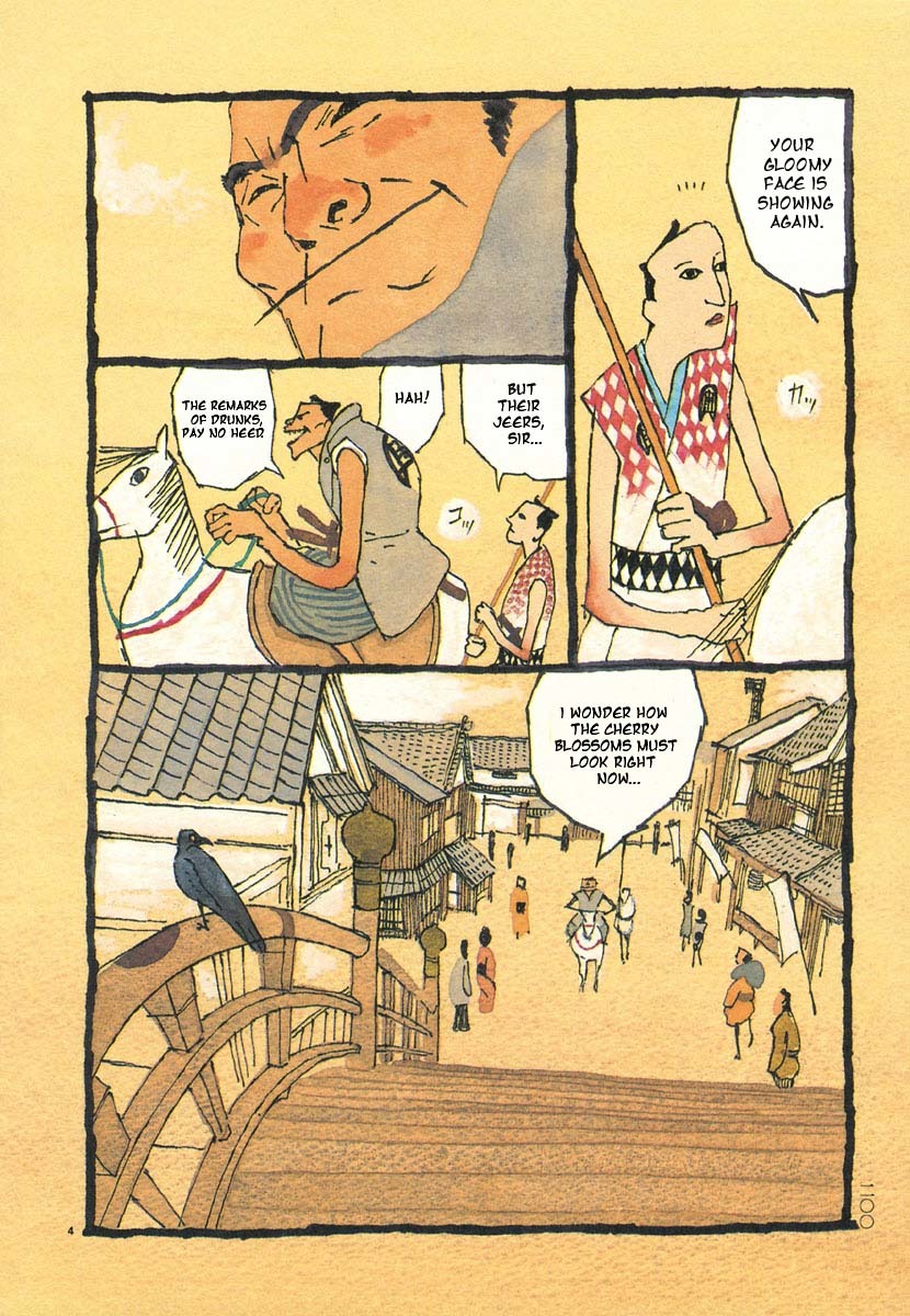 Takemitsu Zamurai Chapter 10.5 page 4 - Chapter 10.5: Bonus: The Spear Handler Genji