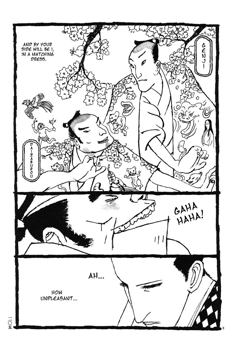 Takemitsu Zamurai Chapter 10.5 page 9 - Chapter 10.5: Bonus: The Spear Handler Genji