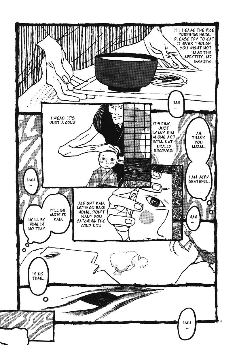 Takemitsu Zamurai Chapter 10 page 3 - Chapter 10: The Thread of Life