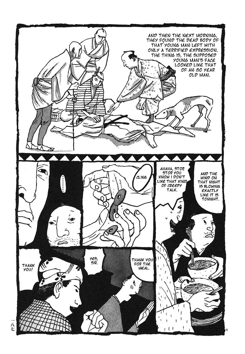 Takemitsu Zamurai Chapter 10 page 9 - Chapter 10: The Thread of Life