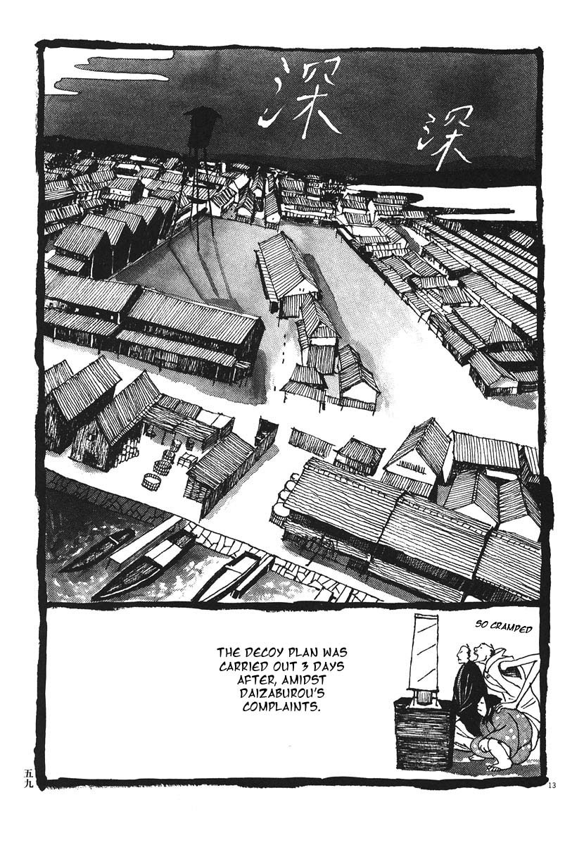 Takemitsu Zamurai Chapter 13 page 12 - Chapter 13: The Tsujigiri Hunt