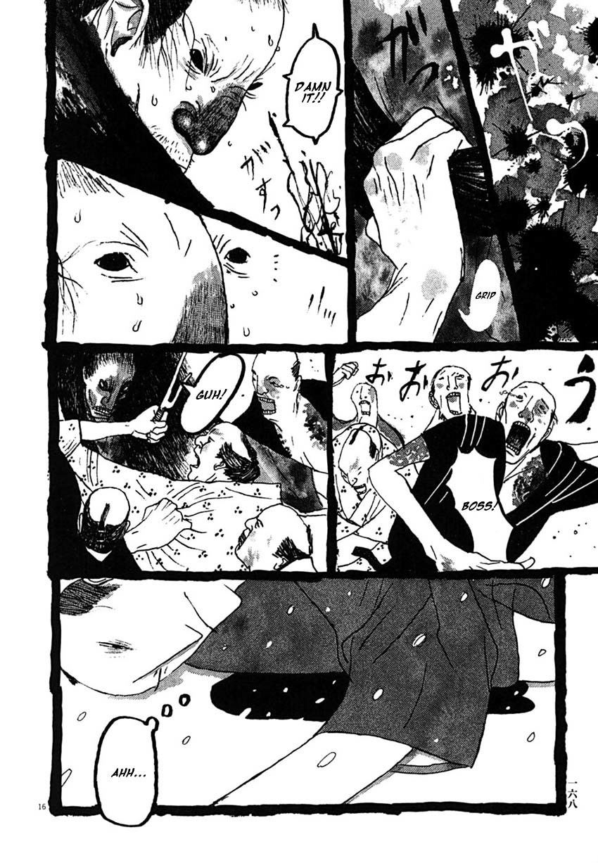 Takemitsu Zamurai Chapter 29 page 15 - Chapter 29: The Mountain Rumbles' and the Mouse Squeaks