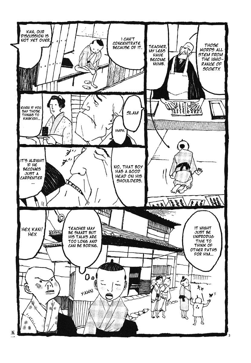 Takemitsu Zamurai Chapter 3 page 3 - Chapter 3: Butterfly