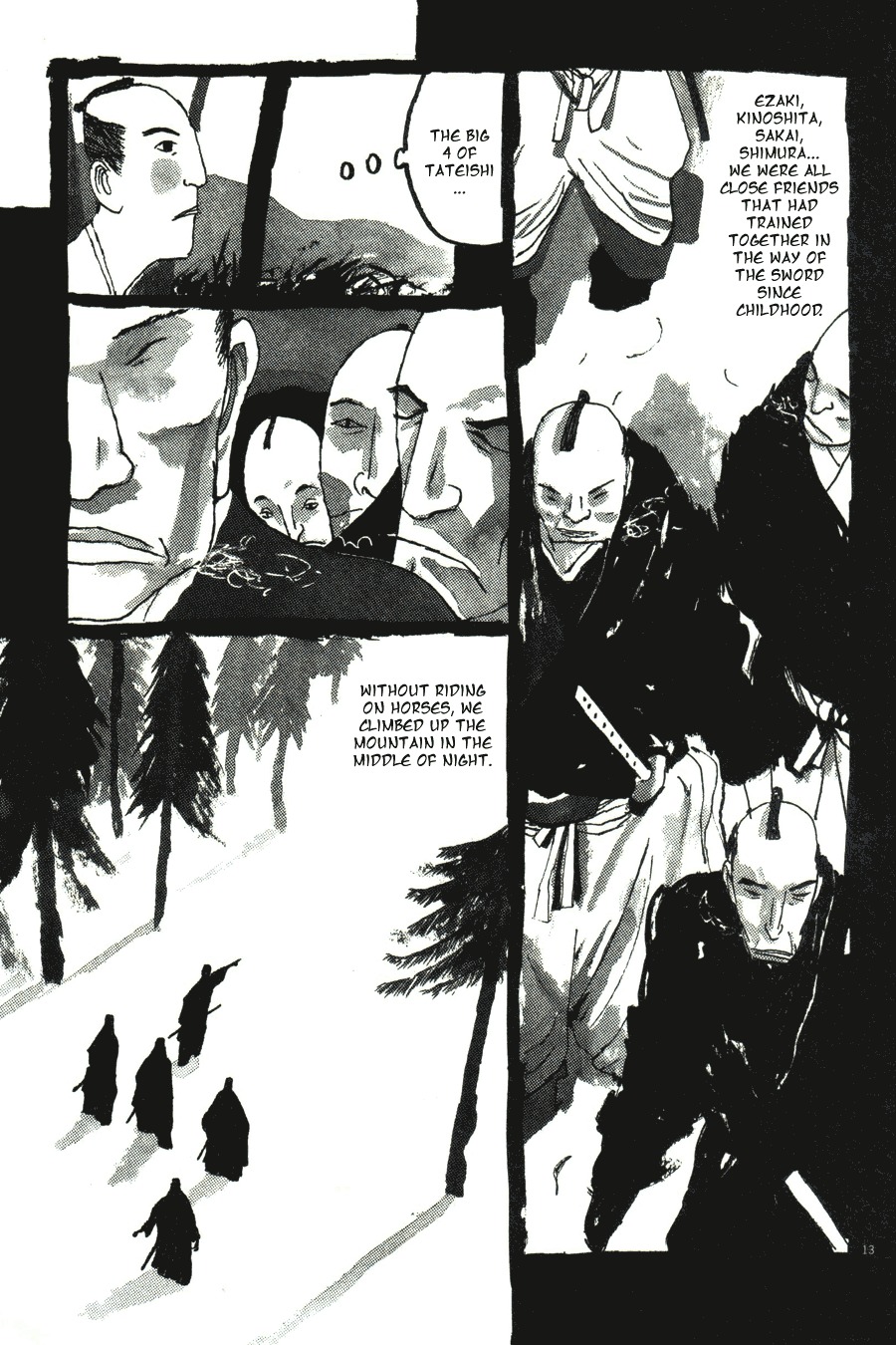 Takemitsu Zamurai Chapter 32 page 13 - Chapter 32: Omurasaki Juuzo's Long Story (Part 1)