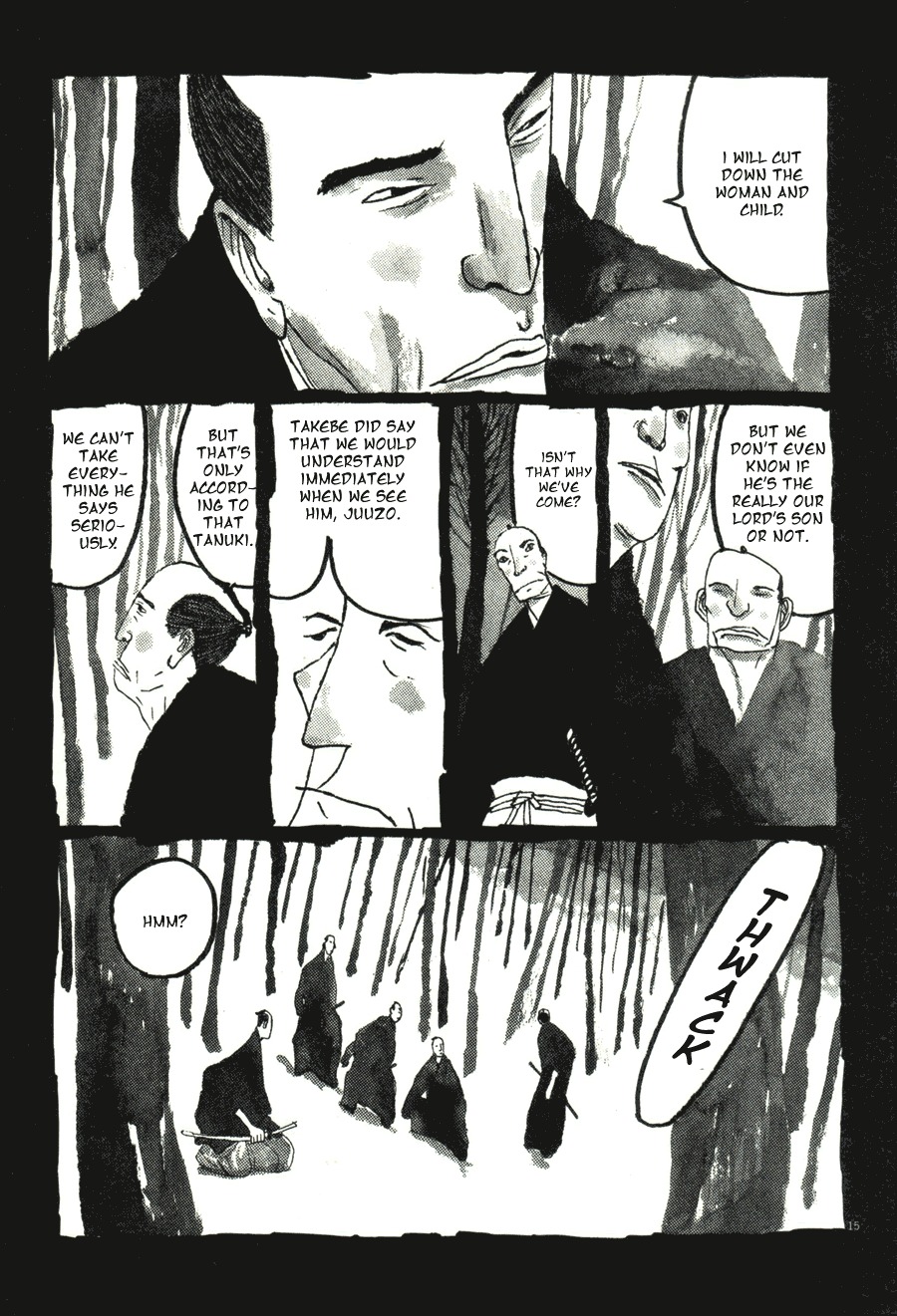 Takemitsu Zamurai Chapter 32 page 15 - Chapter 32: Omurasaki Juuzo's Long Story (Part 1)