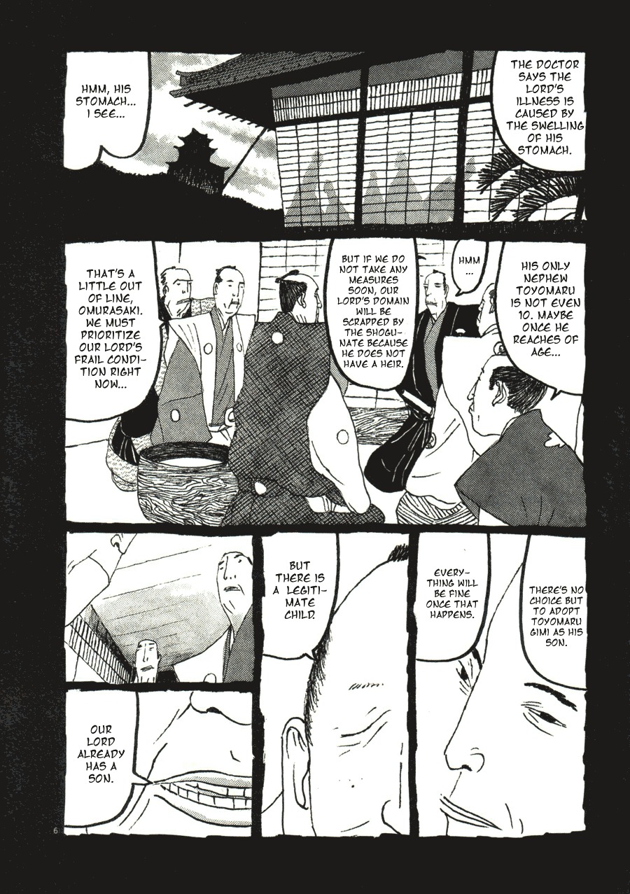 Takemitsu Zamurai Chapter 32 page 6 - Chapter 32: Omurasaki Juuzo's Long Story (Part 1)