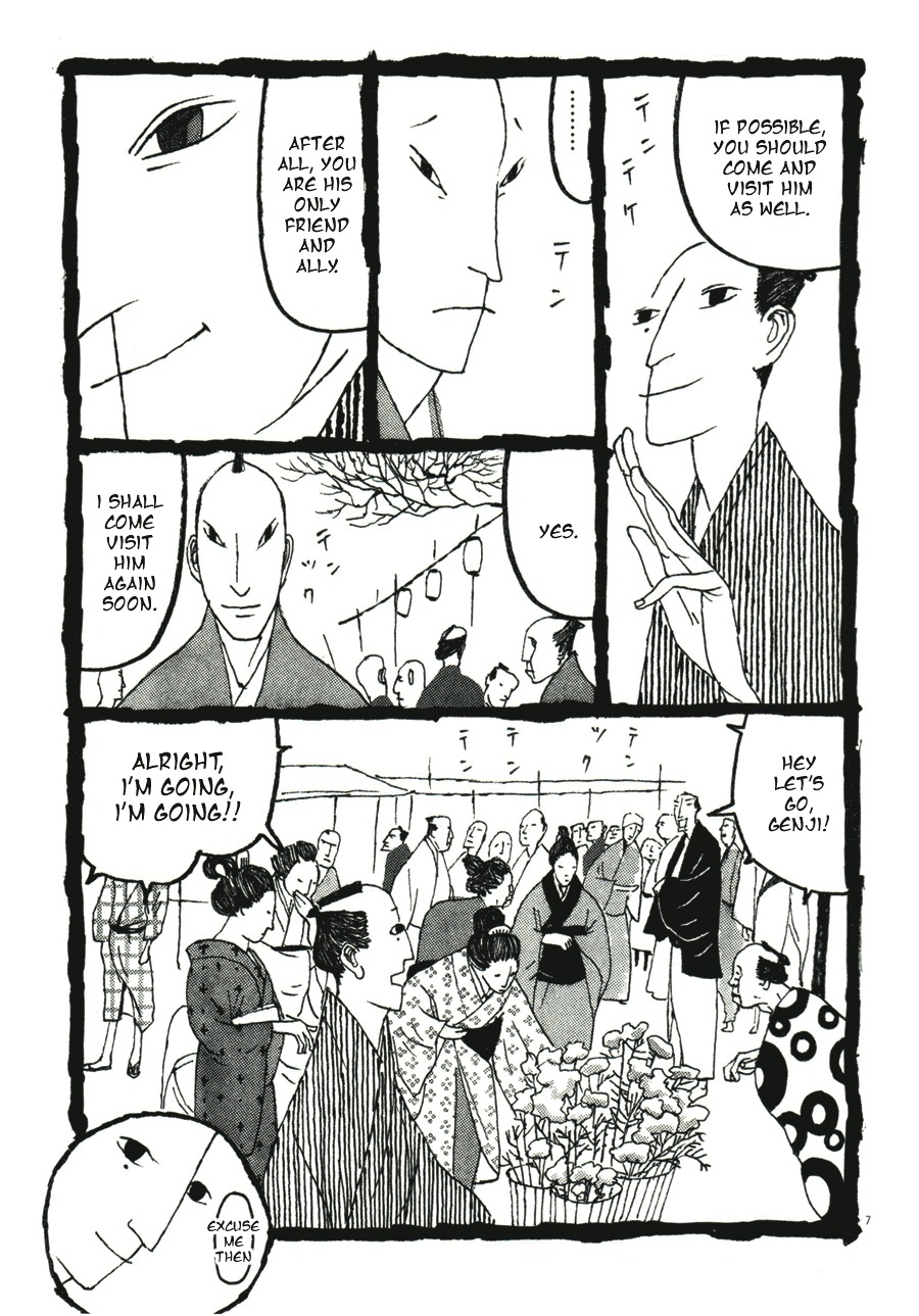 Takemitsu Zamurai Chapter 35 page 7 - Chapter 35: The Sun Sets Quickly In The Fall