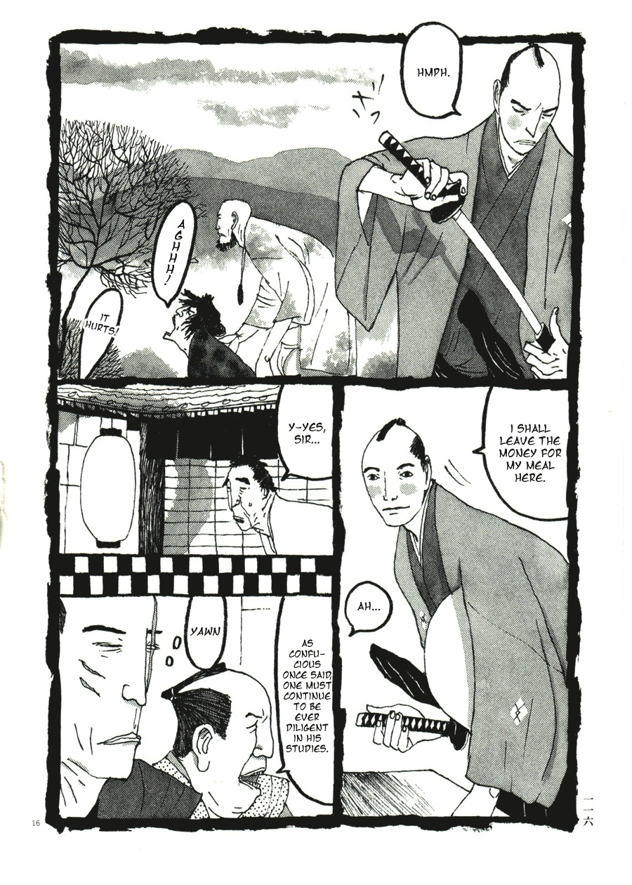 Takemitsu Zamurai Chapter 36 page 16 - Chapter 36: Mori Sazatarou Goes To Edo