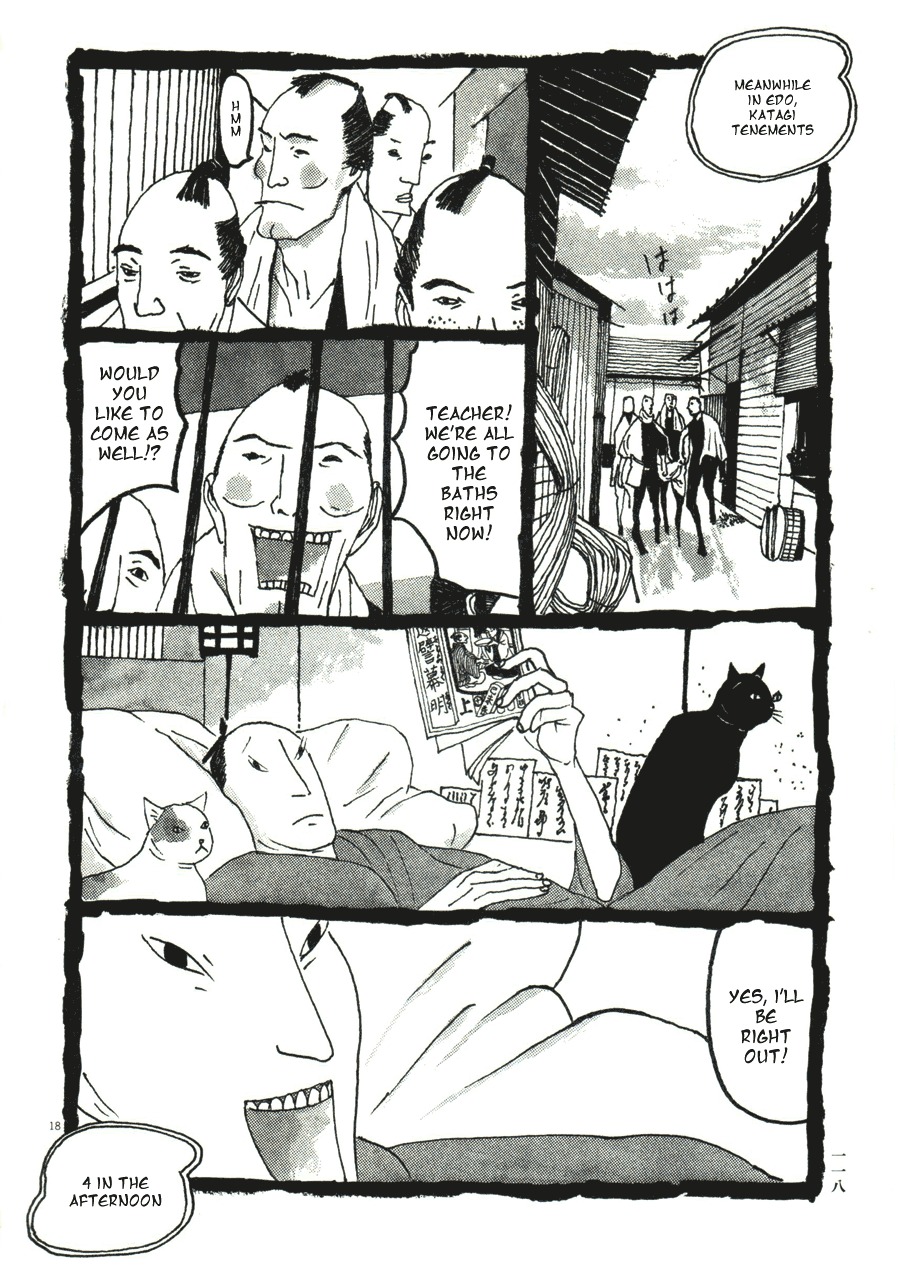 Takemitsu Zamurai Chapter 36 page 18 - Chapter 36: Mori Sazatarou Goes To Edo