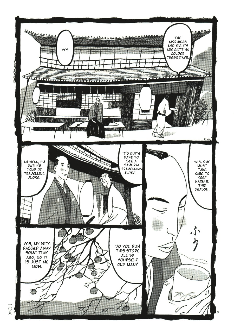 Takemitsu Zamurai Chapter 36 page 9 - Chapter 36: Mori Sazatarou Goes To Edo
