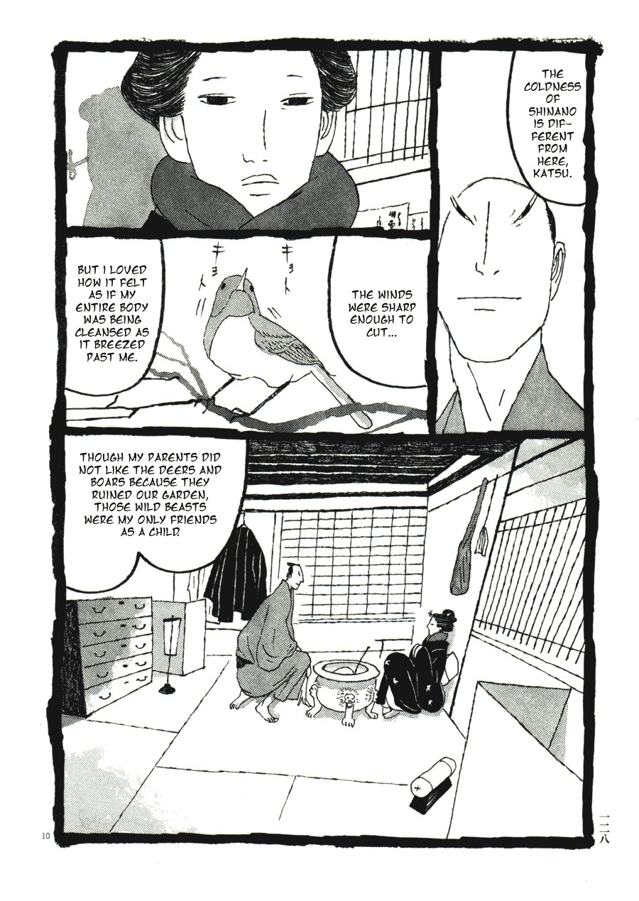 Takemitsu Zamurai Chapter 37 page 10 - Chapter 37: A Caged Bird