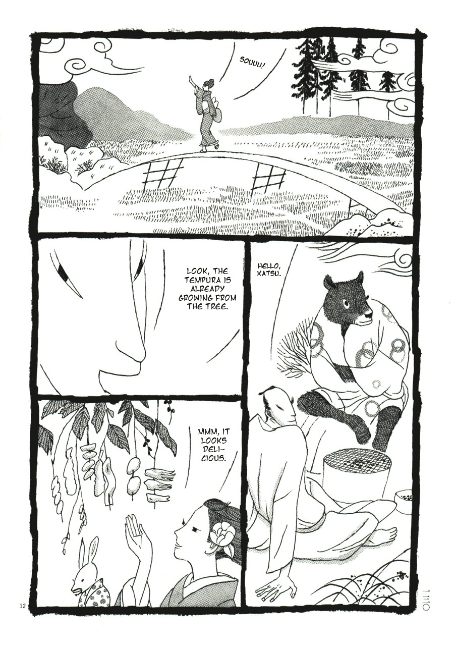 Takemitsu Zamurai Chapter 37 page 12 - Chapter 37: A Caged Bird