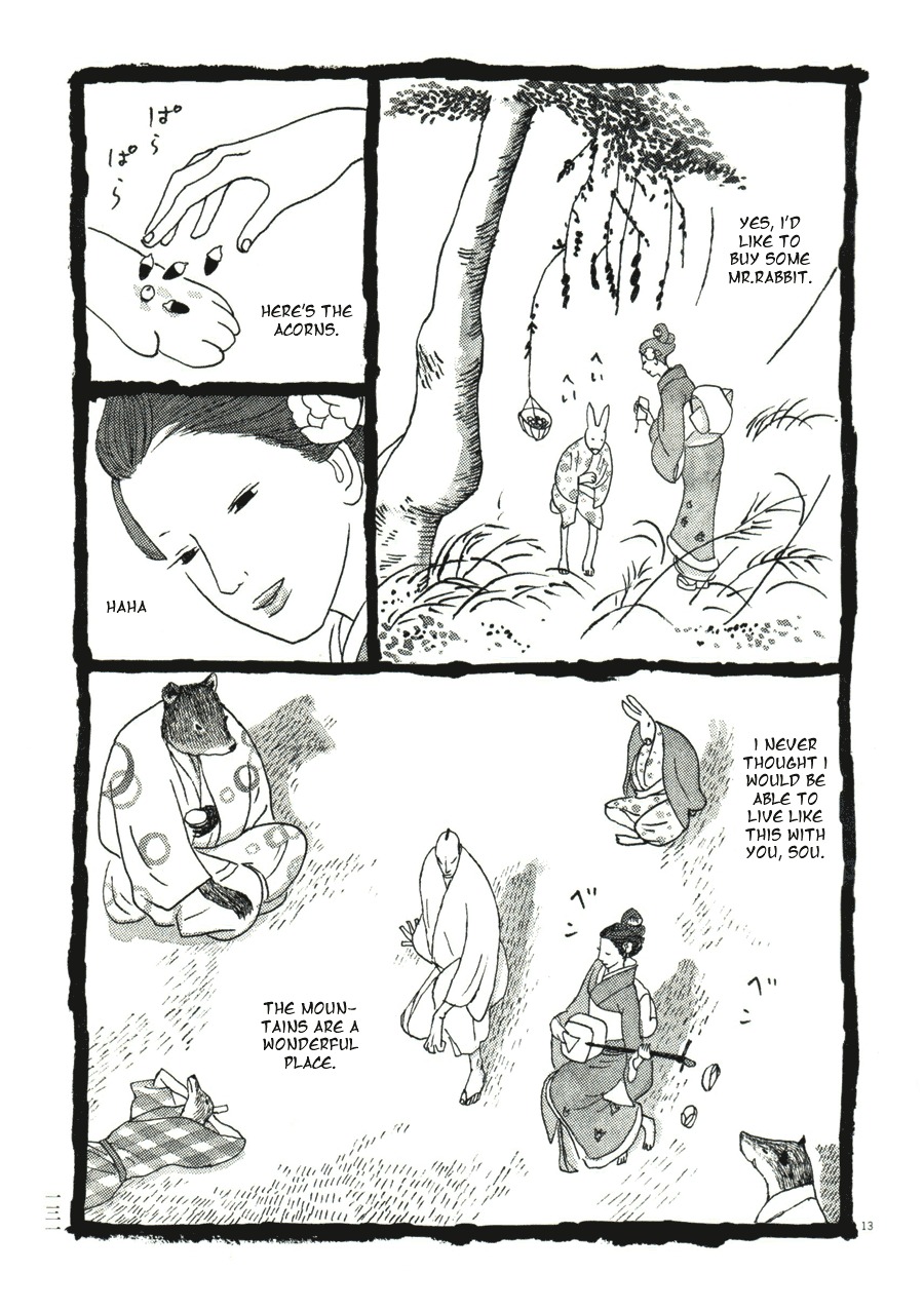 Takemitsu Zamurai Chapter 37 page 13 - Chapter 37: A Caged Bird