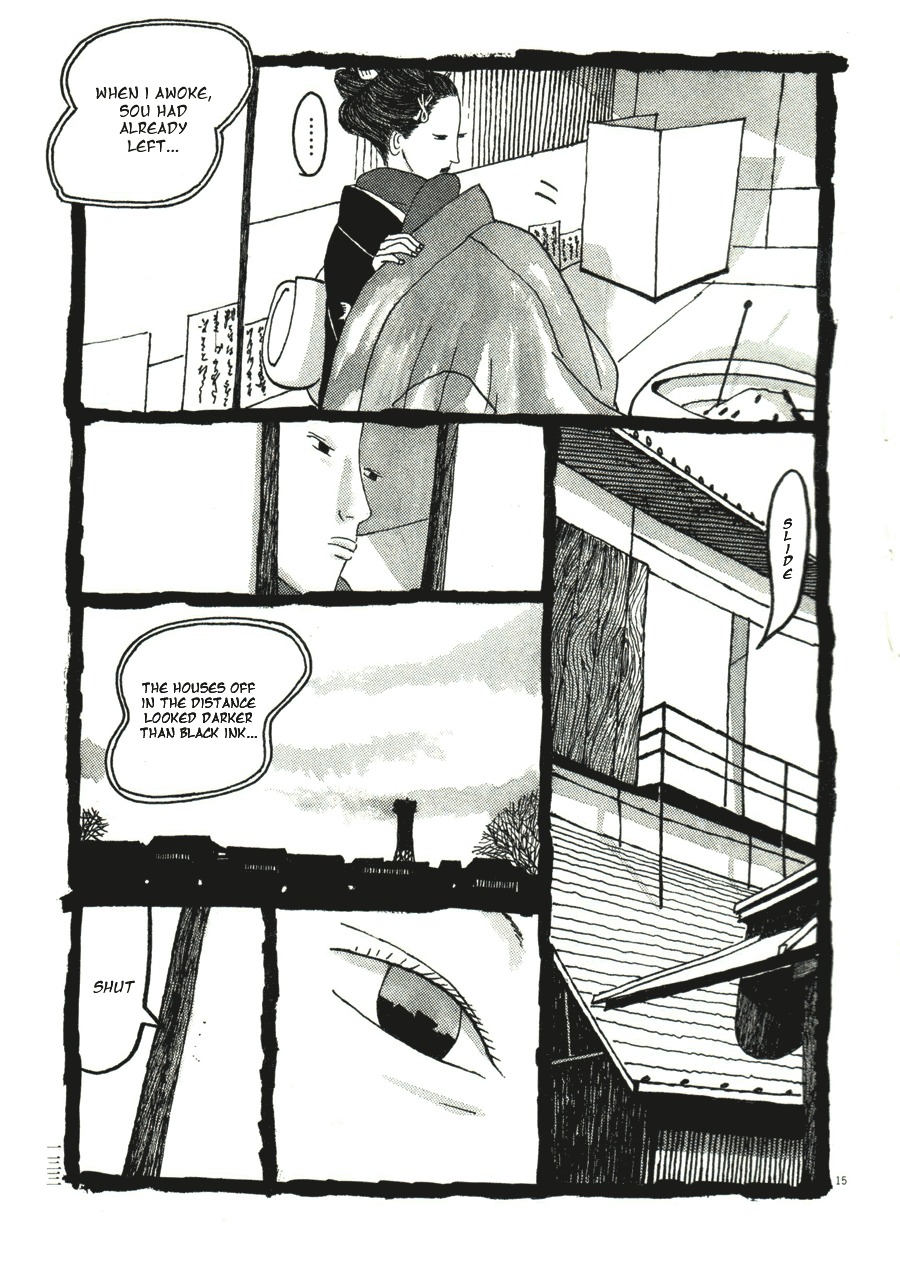 Takemitsu Zamurai Chapter 37 page 15 - Chapter 37: A Caged Bird