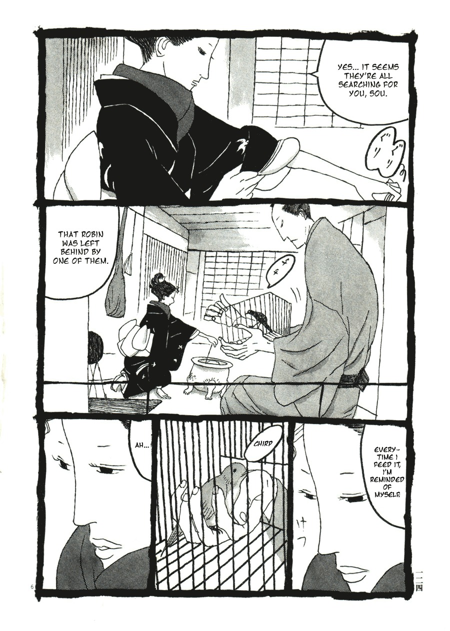 Takemitsu Zamurai Chapter 37 page 6 - Chapter 37: A Caged Bird