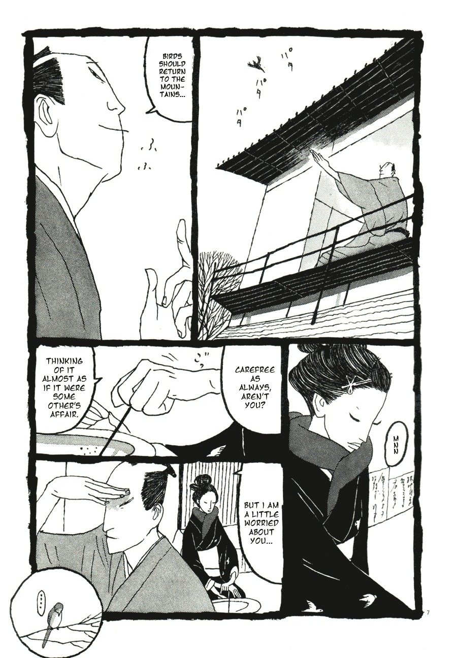 Takemitsu Zamurai Chapter 37 page 7 - Chapter 37: A Caged Bird