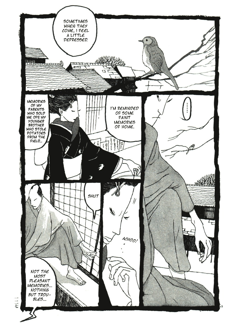 Takemitsu Zamurai Chapter 37 page 9 - Chapter 37: A Caged Bird