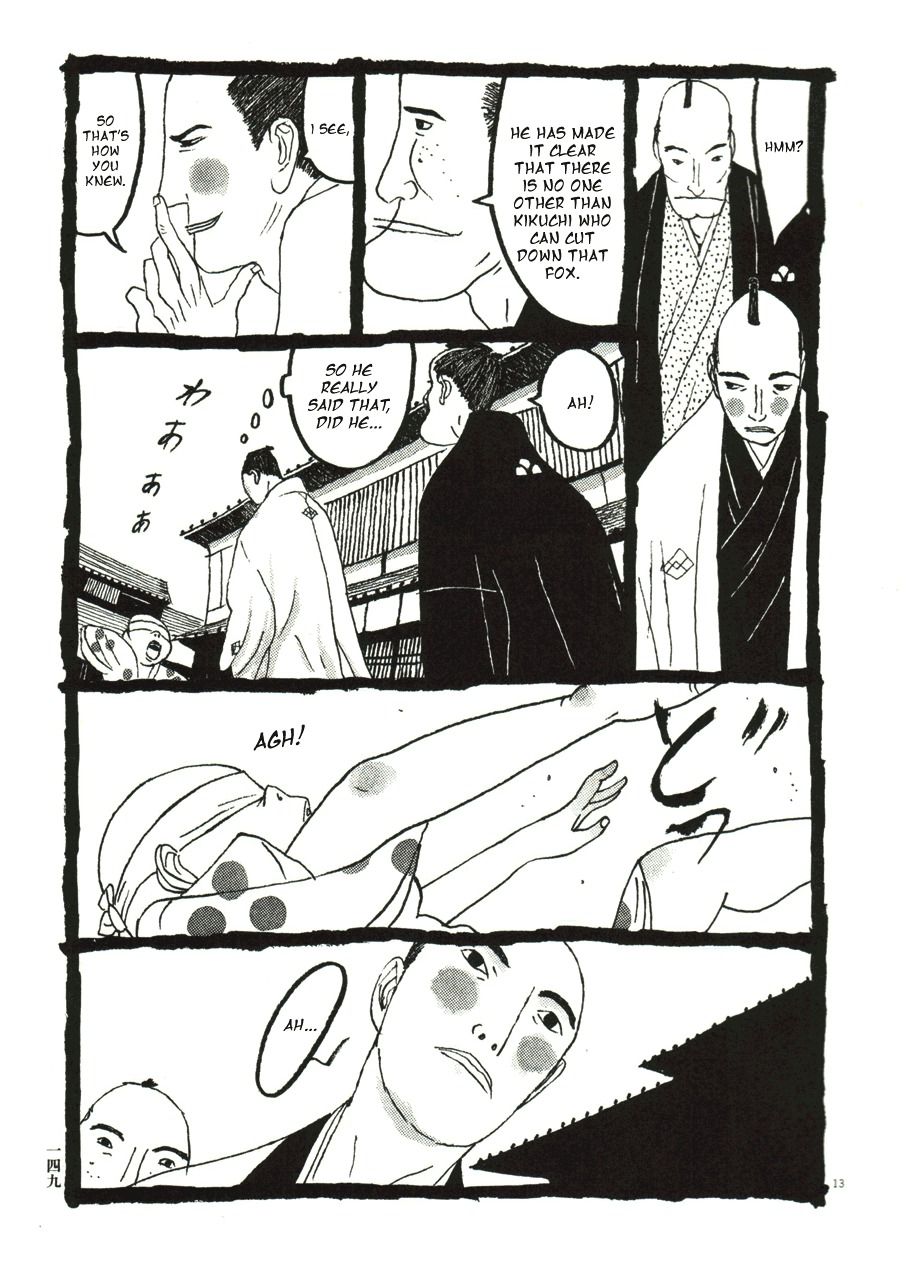 Takemitsu Zamurai Chapter 38 page 13 - Chapter 38: Circumstances of their Home