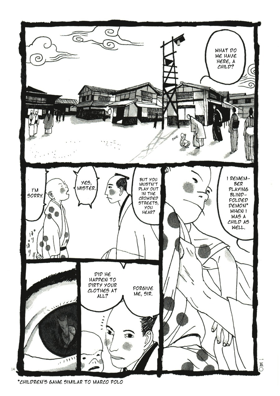 Takemitsu Zamurai Chapter 38 page 14 - Chapter 38: Circumstances of their Home
