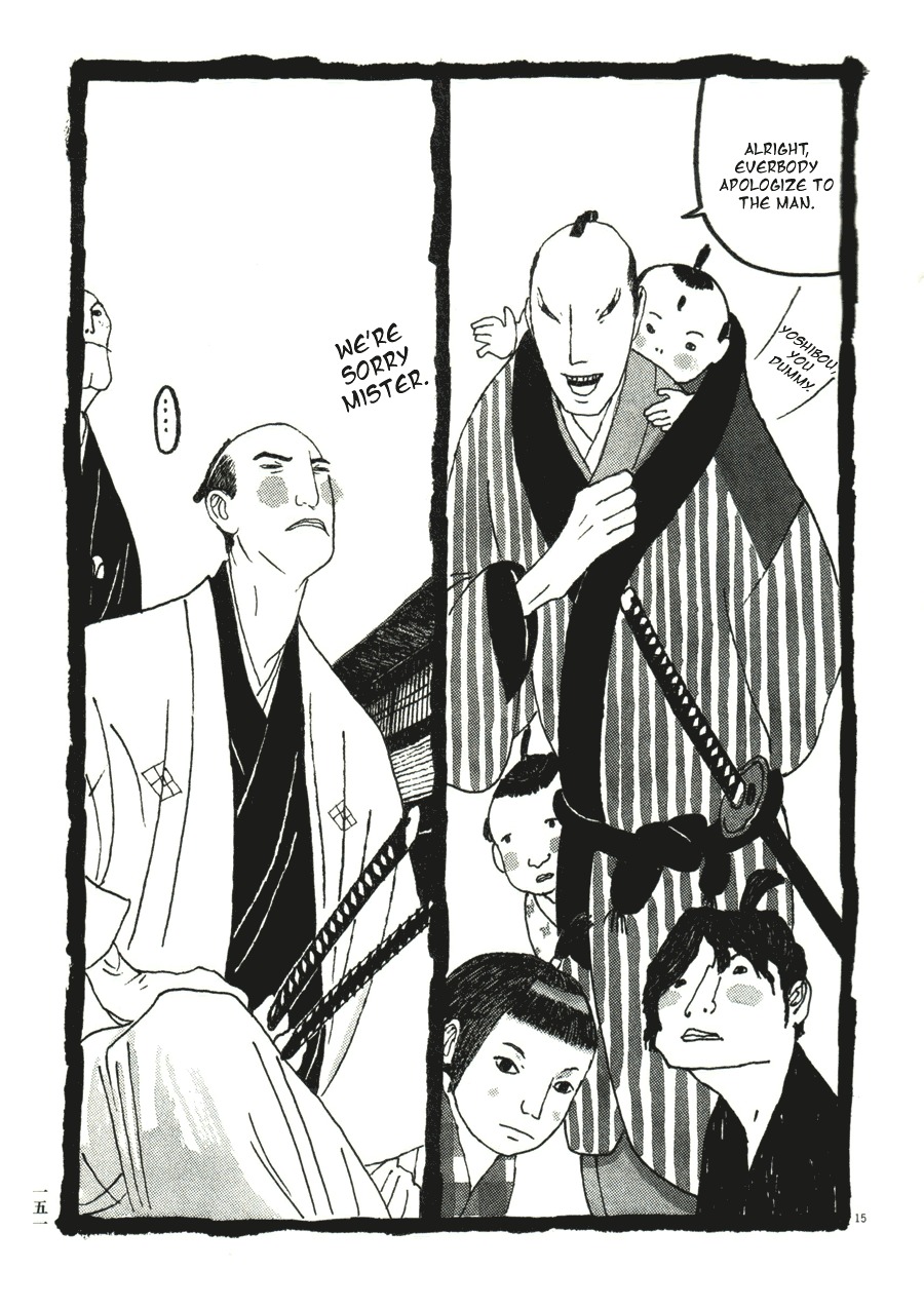 Takemitsu Zamurai Chapter 38 page 15 - Chapter 38: Circumstances of their Home