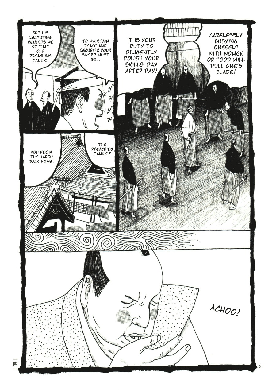 Takemitsu Zamurai Chapter 38 page 5 - Chapter 38: Circumstances of their Home
