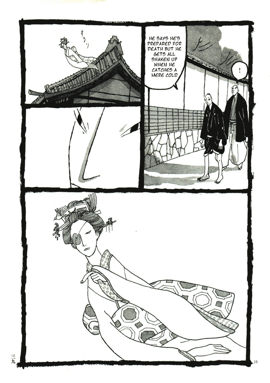 Takemitsu Zamurai Chapter 42 page 14 - Chapter 42: The Dream That The 3rd Son Sees
