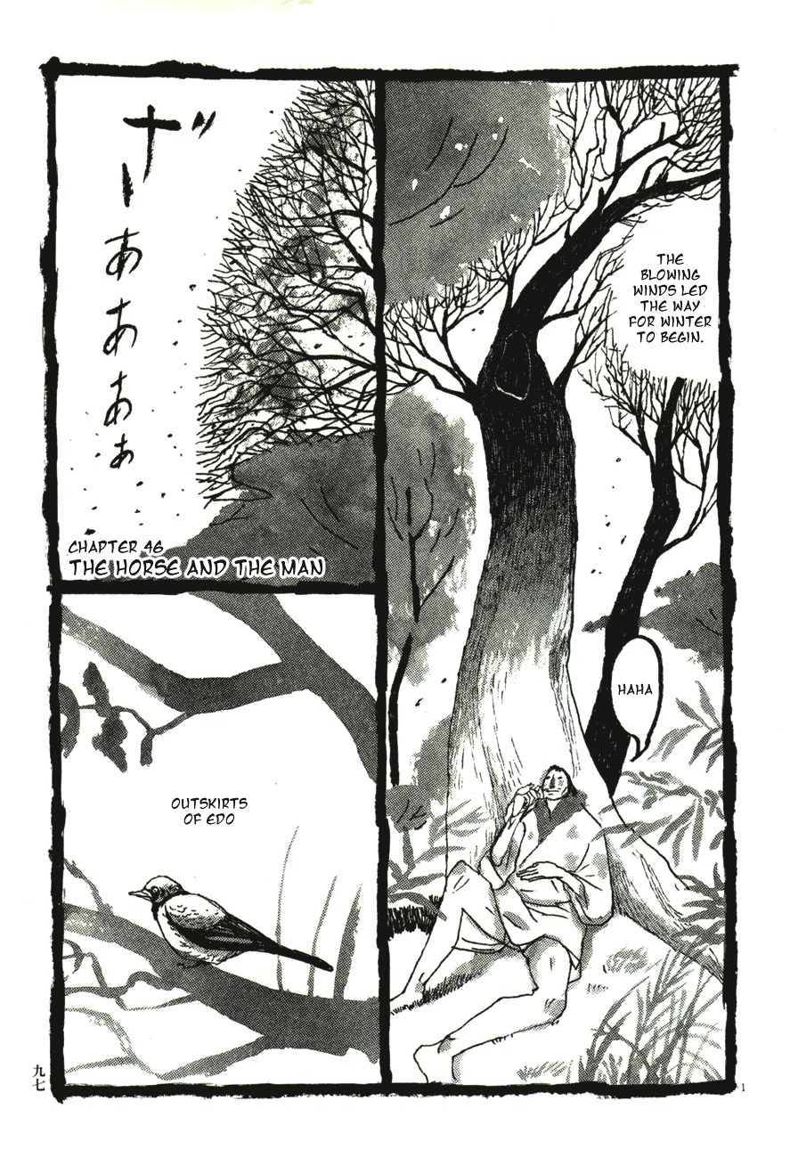 Takemitsu Zamurai Chapter 46 page 1 - Chapter 46: The Horse and the Man