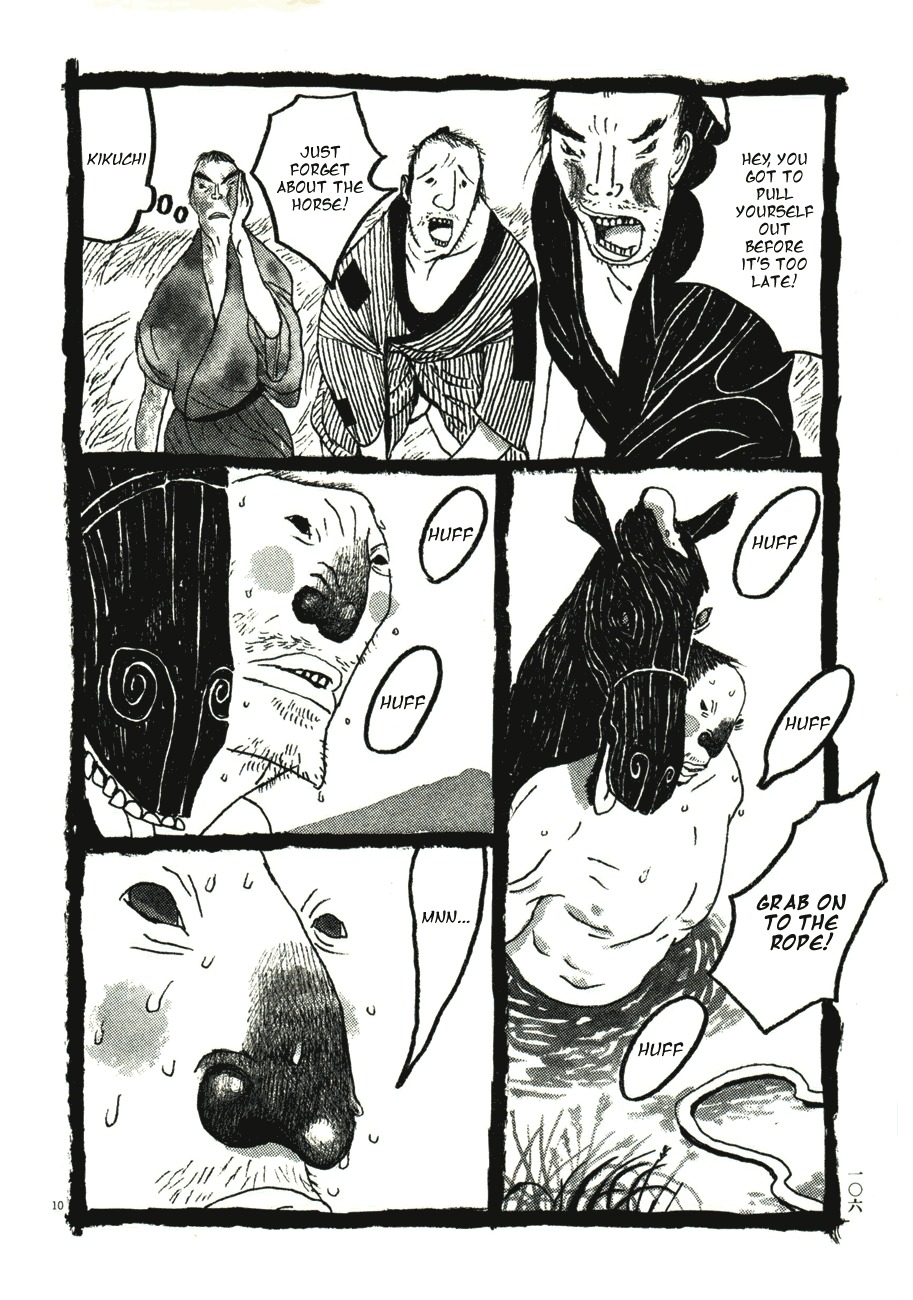 Takemitsu Zamurai Chapter 46 page 10 - Chapter 46: The Horse and the Man