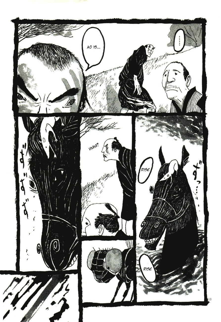 Takemitsu Zamurai Chapter 46 page 13 - Chapter 46: The Horse and the Man