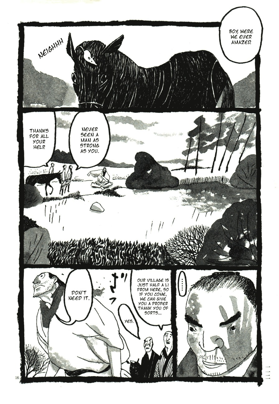 Takemitsu Zamurai Chapter 46 page 16 - Chapter 46: The Horse and the Man