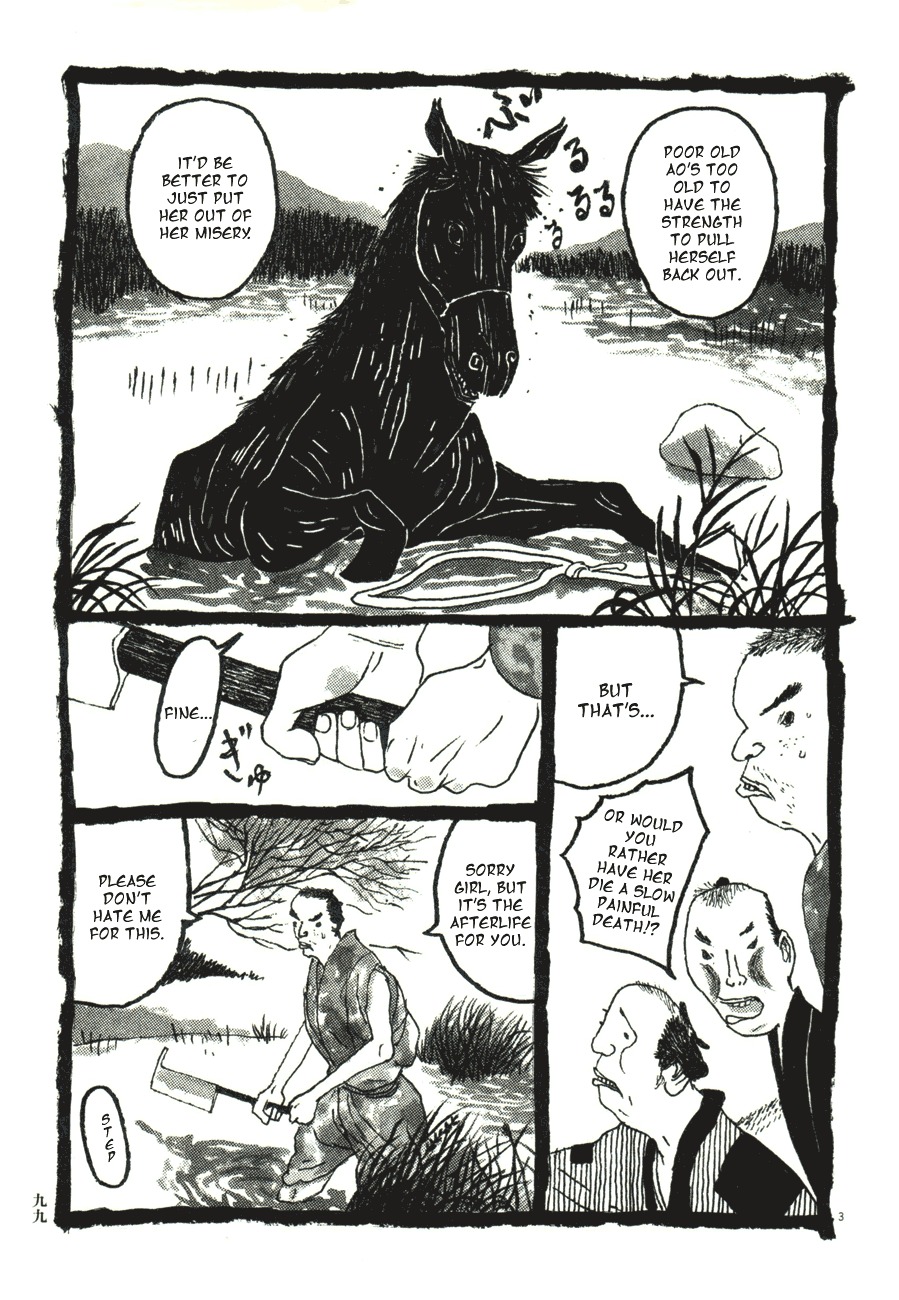 Takemitsu Zamurai Chapter 46 page 3 - Chapter 46: The Horse and the Man