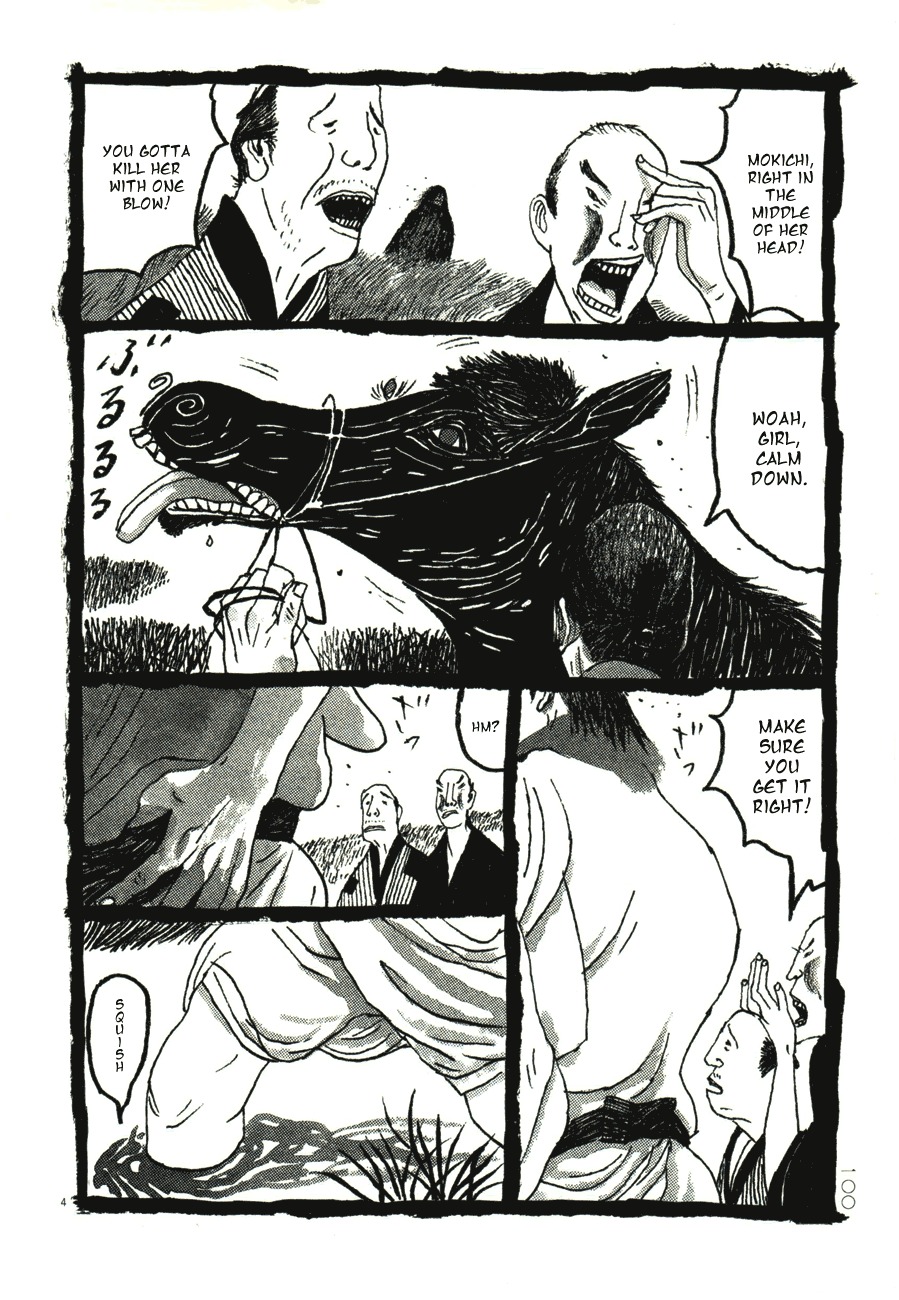 Takemitsu Zamurai Chapter 46 page 4 - Chapter 46: The Horse and the Man