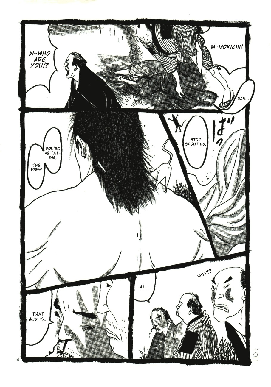 Takemitsu Zamurai Chapter 46 page 6 - Chapter 46: The Horse and the Man