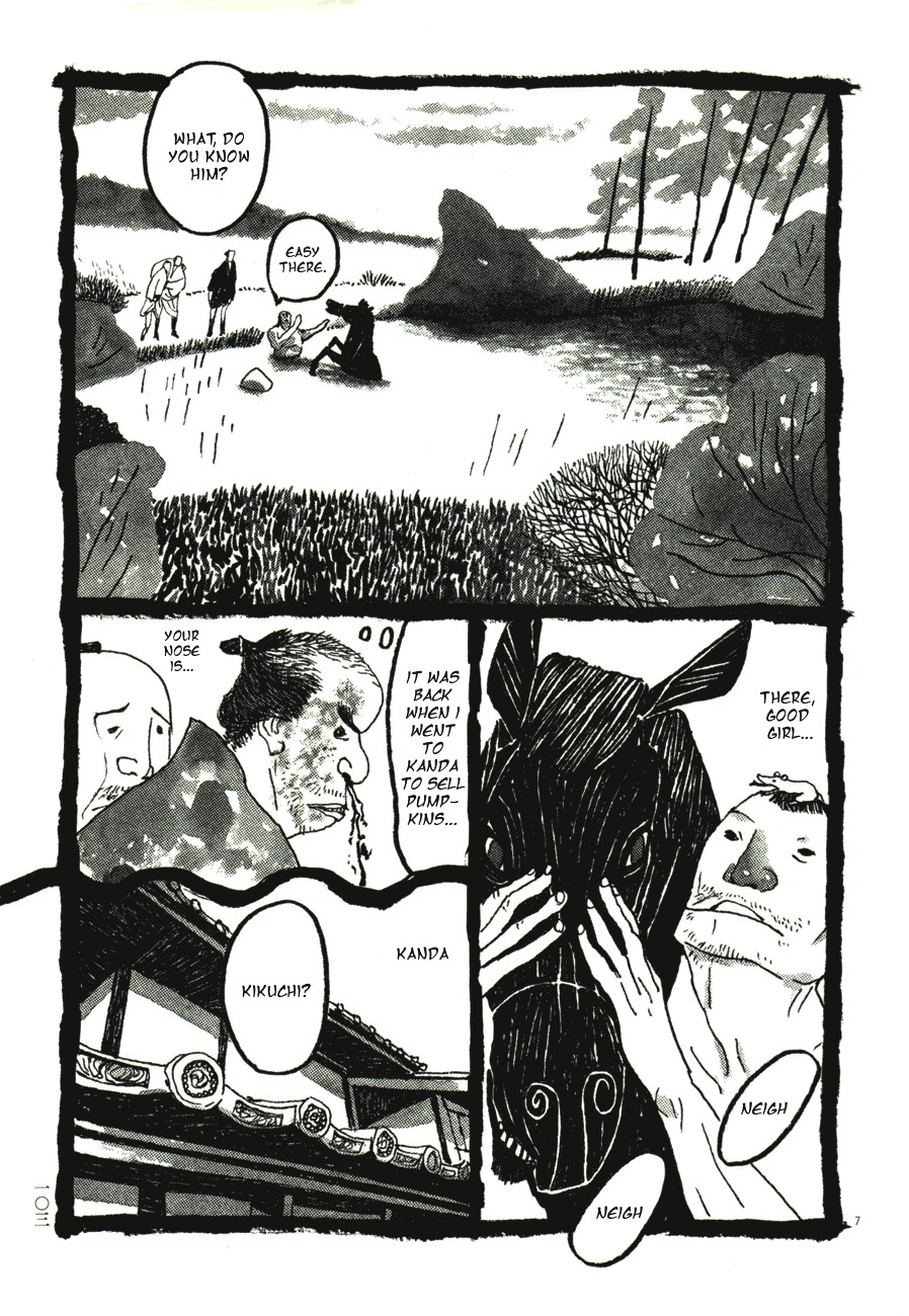 Takemitsu Zamurai Chapter 46 page 7 - Chapter 46: The Horse and the Man